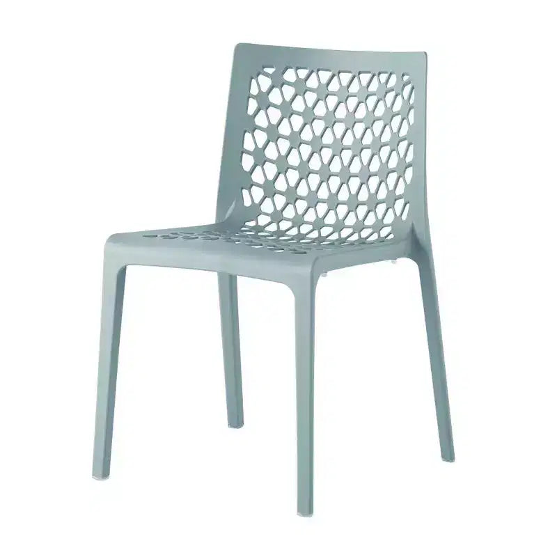 2 chaises de salle à manger empilables Milan - Lagon
