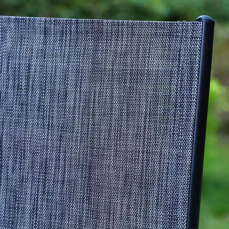 Fauteuils de jardin 2 places Captiva Designs 7 positions à dossier haut et cadre en aluminium