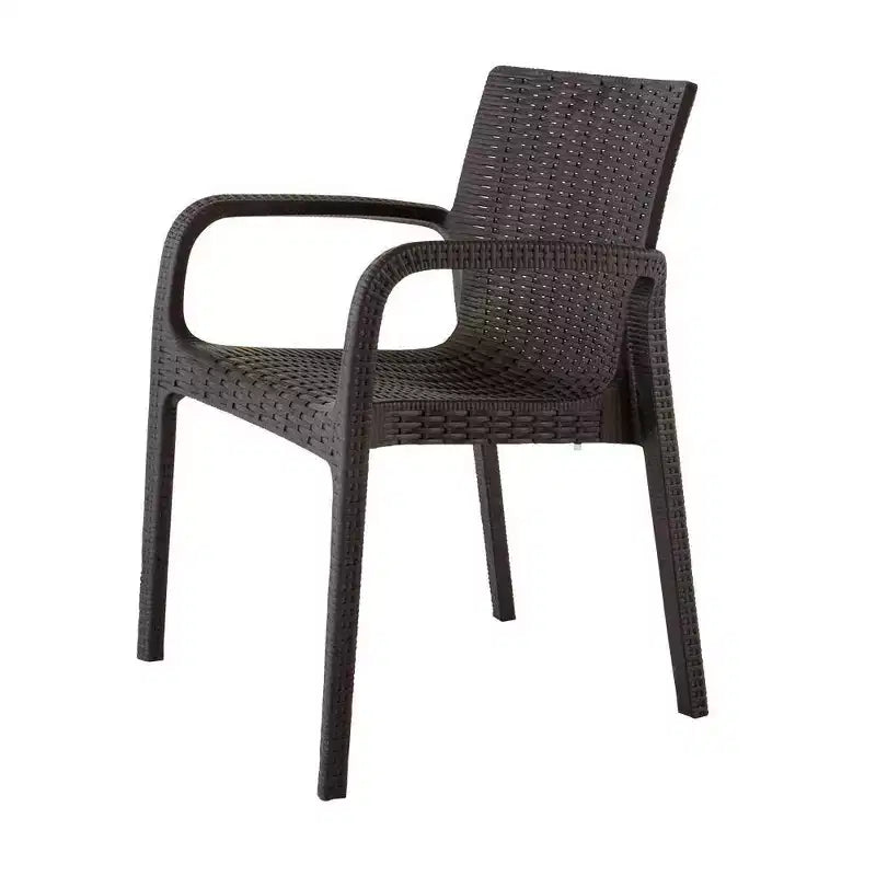 Koppla Chaises de jardin empilables en rotin 2 pièces - Lagon