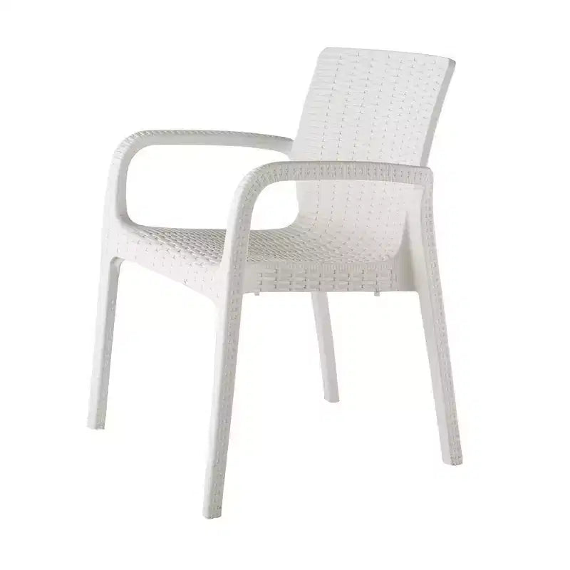 Koppla Chaises de jardin empilables en rotin 2 pièces - Lagon