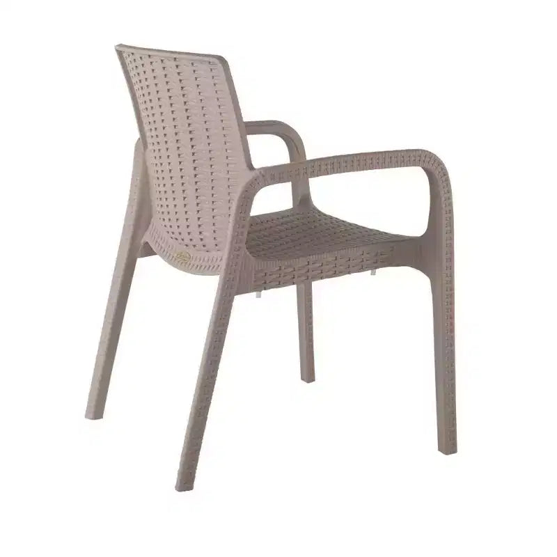 Koppla Chaises de jardin empilables en rotin 2 pièces - Lagon