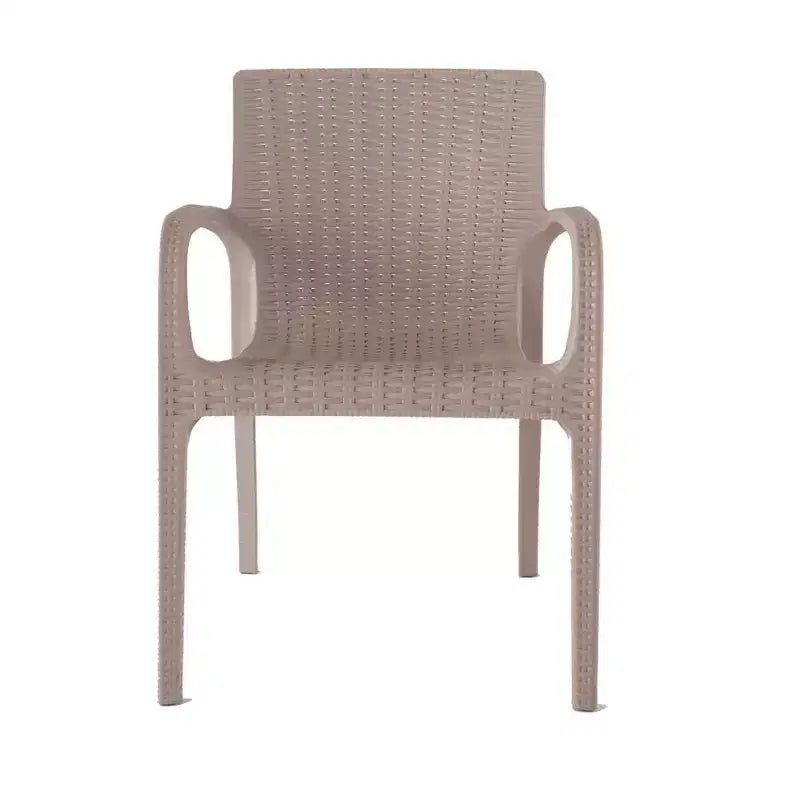 Koppla Chaises de jardin empilables en rotin 2 pièces - Lagon