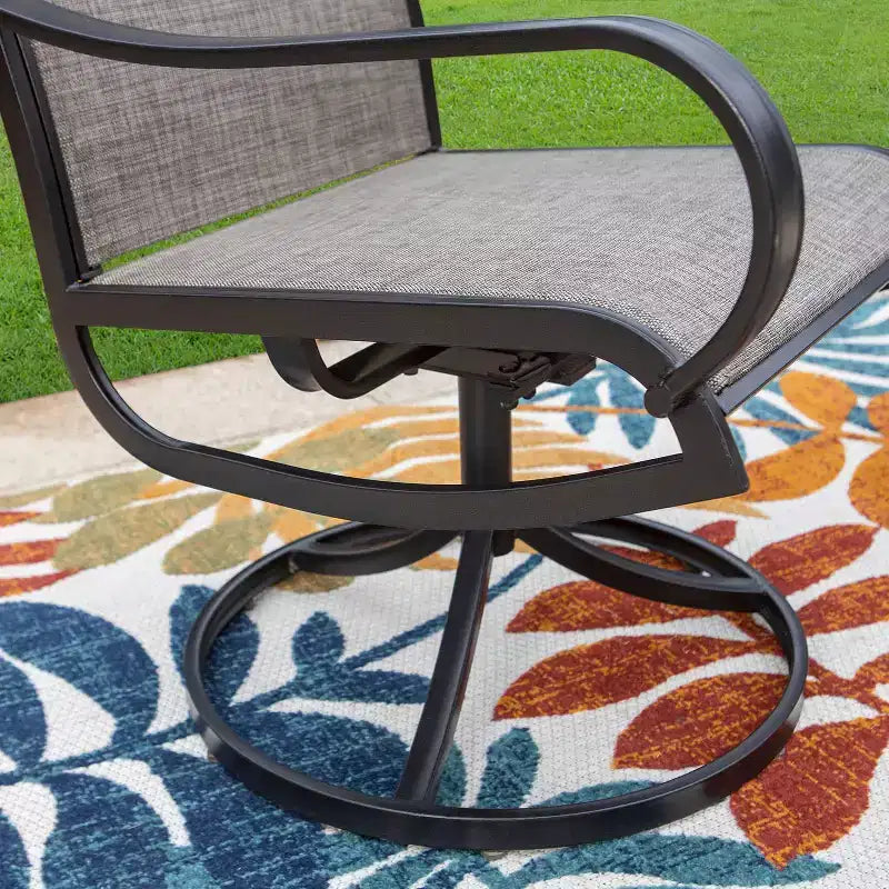2 chaises pivotantes et à bascule pour patio - Captiva Designs
