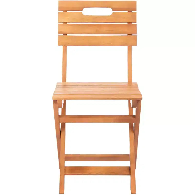Chaises Pliantes Blison (Lot De 2) - Intérieur/Extérieur - PAT7057 - Naturel - Safavieh
