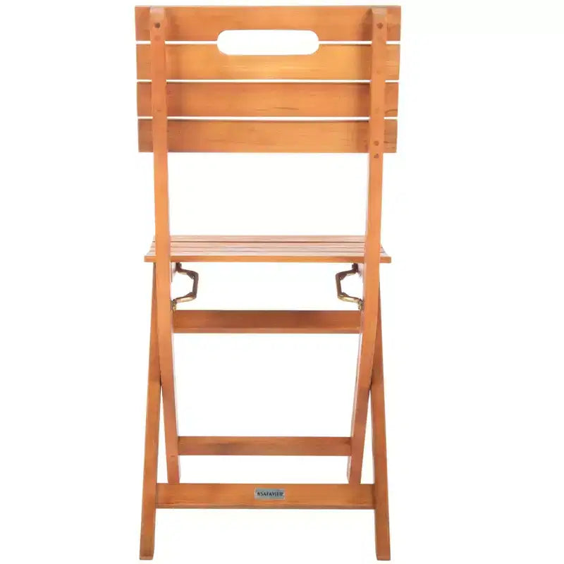 Chaises Pliantes Blison (Lot De 2) - Intérieur/Extérieur - PAT7057 - Naturel - Safavieh