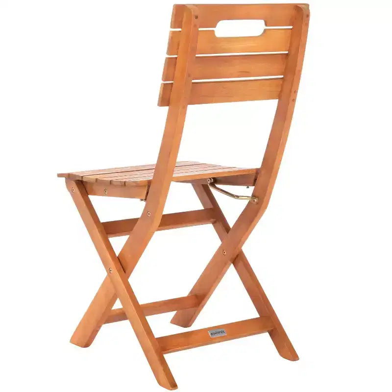 Chaises Pliantes Blison (Lot De 2) - Intérieur/Extérieur - PAT7057 - Naturel - Safavieh