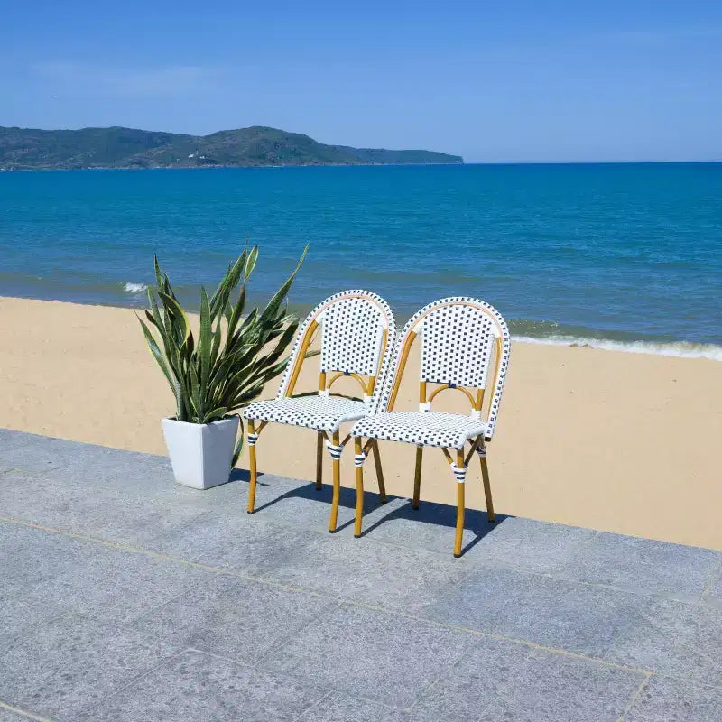 Chaise d'appoint California - Intérieur/Extérieur - PAT7530 - Safavieh