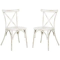 Elia Chair (Set Of 2) - Indoor/Outdoor - PAT4029 - White - Safavieh