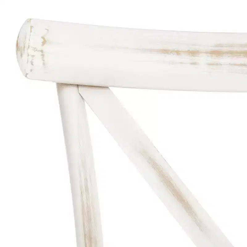 Chaise Elia (Lot de 2) - Intérieur/Extérieur - PAT4029 - Blanc - Safavieh