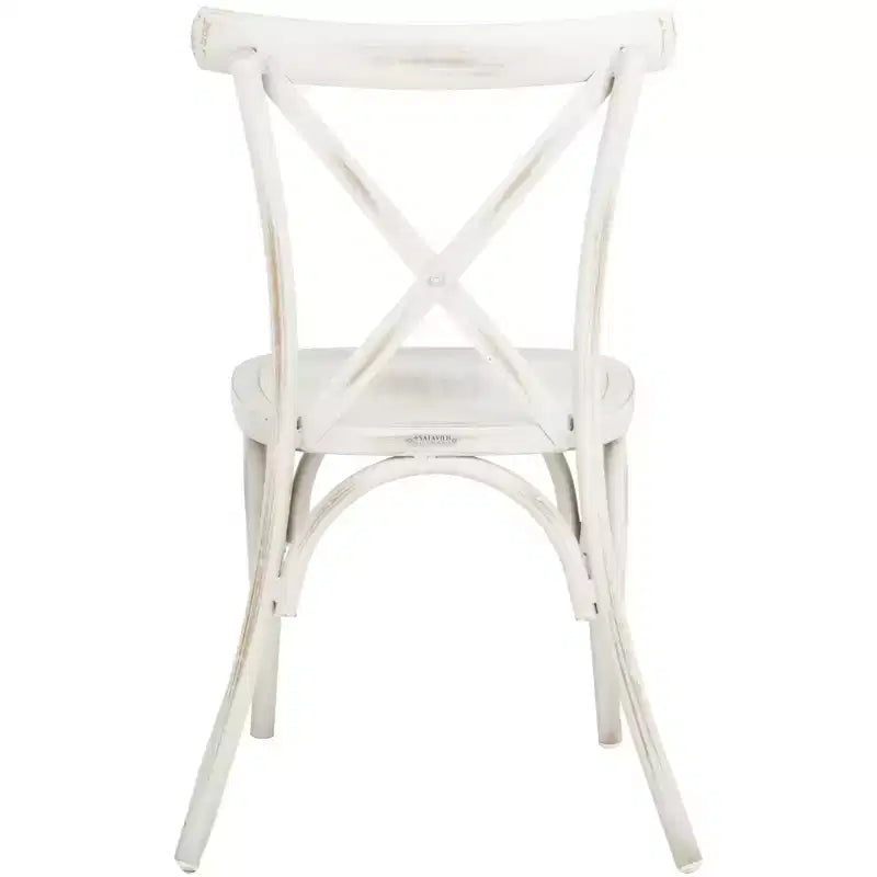 Chaise Elia (Lot de 2) - Intérieur/Extérieur - PAT4029 - Blanc - Safavieh