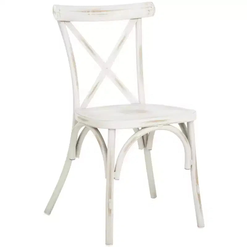 Chaise Elia (Lot de 2) - Intérieur/Extérieur - PAT4029 - Blanc - Safavieh