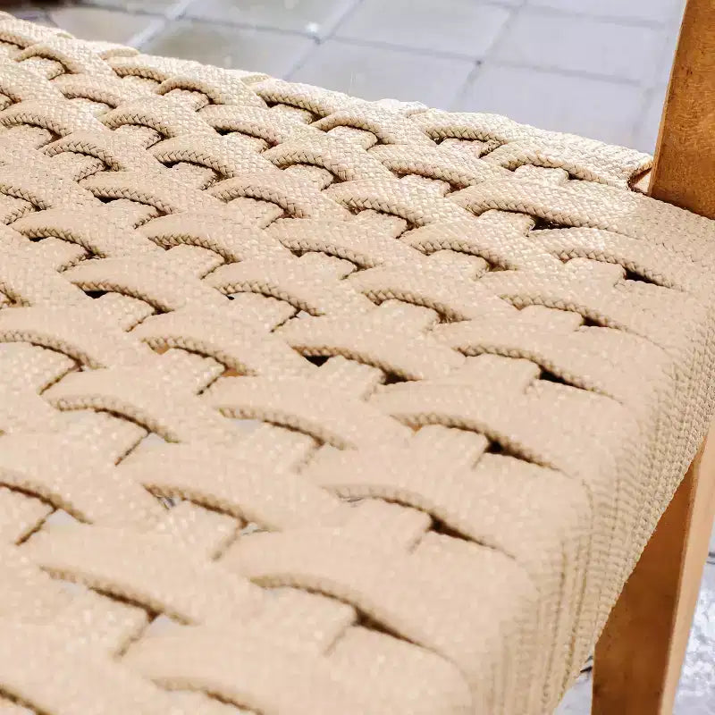 Chaises de salle à manger d'extérieur en teck Sonoma Lane Bertram, 2 pièces