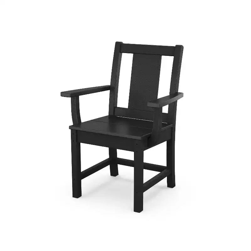 POLYWOOD Prairie Outdoor Patio Dining Chair, Arm Chair