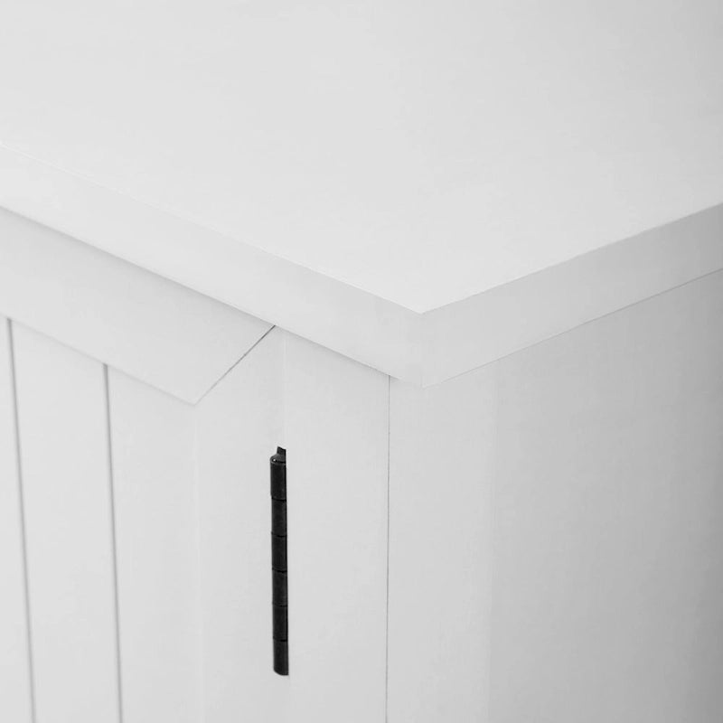 Meuble TV avec portes rainurées de 58 pouces Middlebrook Wind Gap