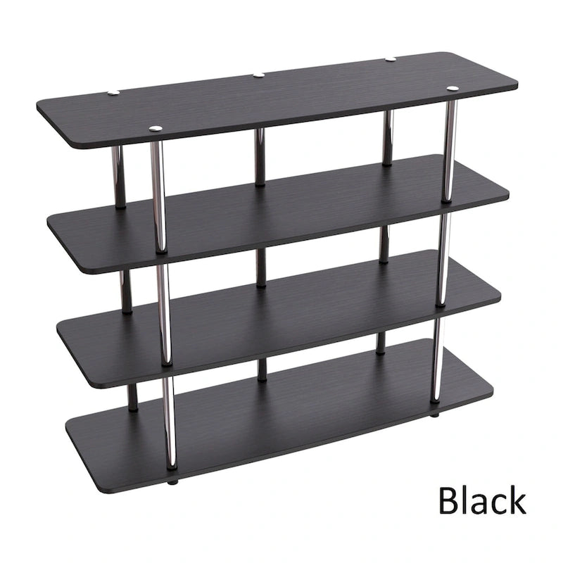 Meuble TV 4 étagères grand modèle 139,7 cm Designs2Go XL de Convenience Concepts