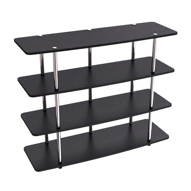 Meuble TV 4 étagères grand modèle 139,7 cm Designs2Go XL de Convenience Concepts