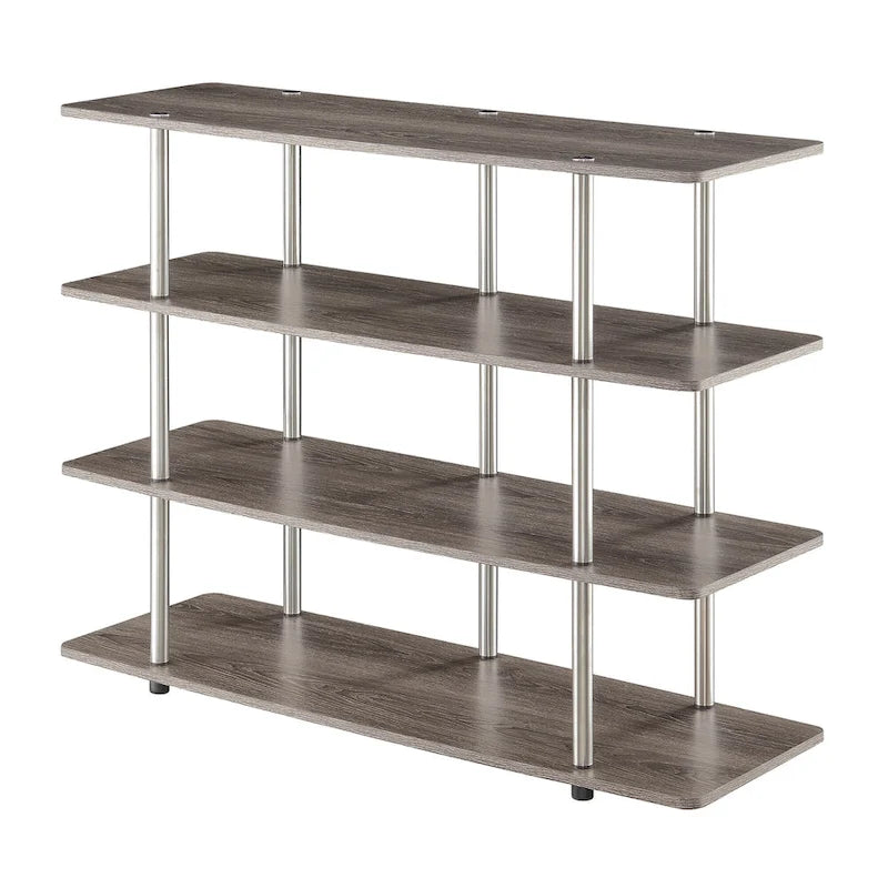 Meuble TV 4 étagères grand modèle 139,7 cm Designs2Go XL de Convenience Concepts