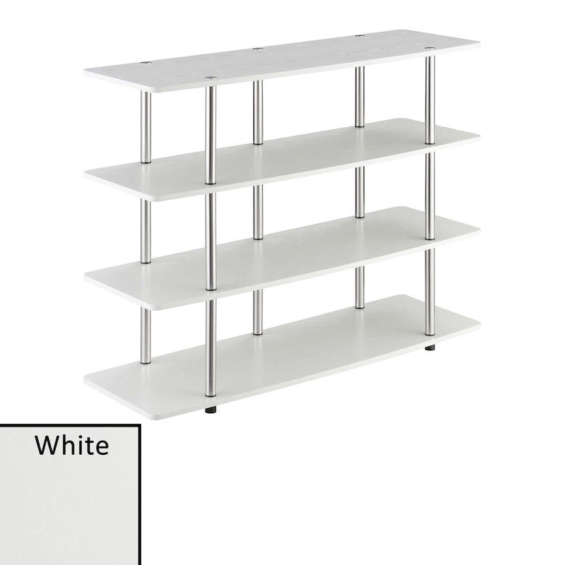 Meuble TV 4 étagères grand modèle 139,7 cm Designs2Go XL de Convenience Concepts