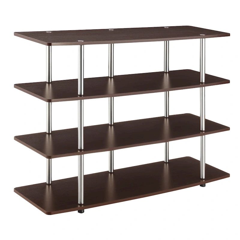 Meuble TV 4 étagères grand modèle 139,7 cm Designs2Go XL de Convenience Concepts