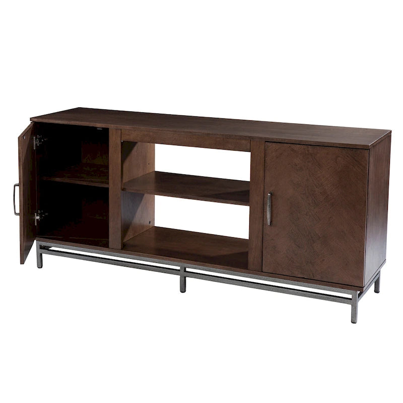 Meuble TV SEI Furniture Dibbonly avec rangement pour téléviseurs jusqu'à 56 pouces