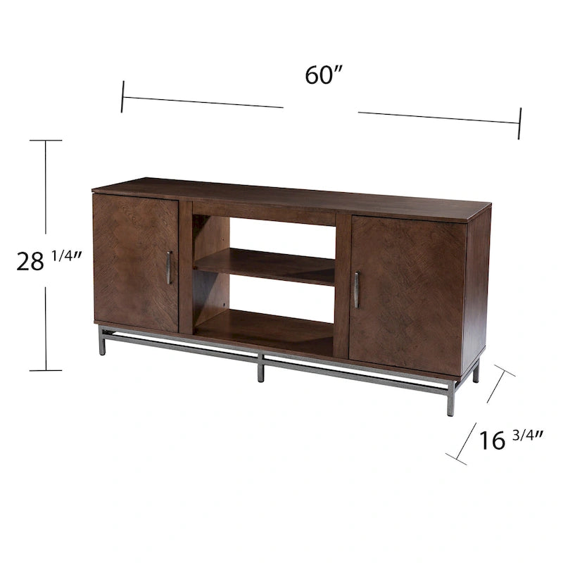 Meuble TV SEI Furniture Dibbonly avec rangement pour téléviseurs jusqu'à 56 pouces