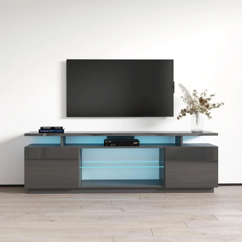 Meuble TV moderne Eva-K de 71 po