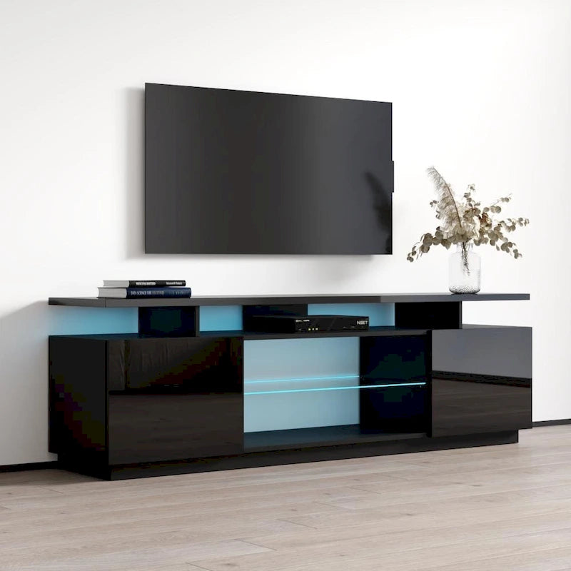 Meuble TV moderne Eva-K de 71 po