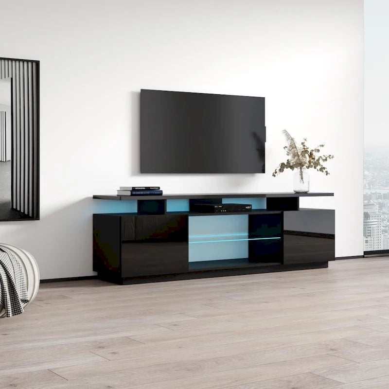 Meuble TV moderne Eva-K de 71 po