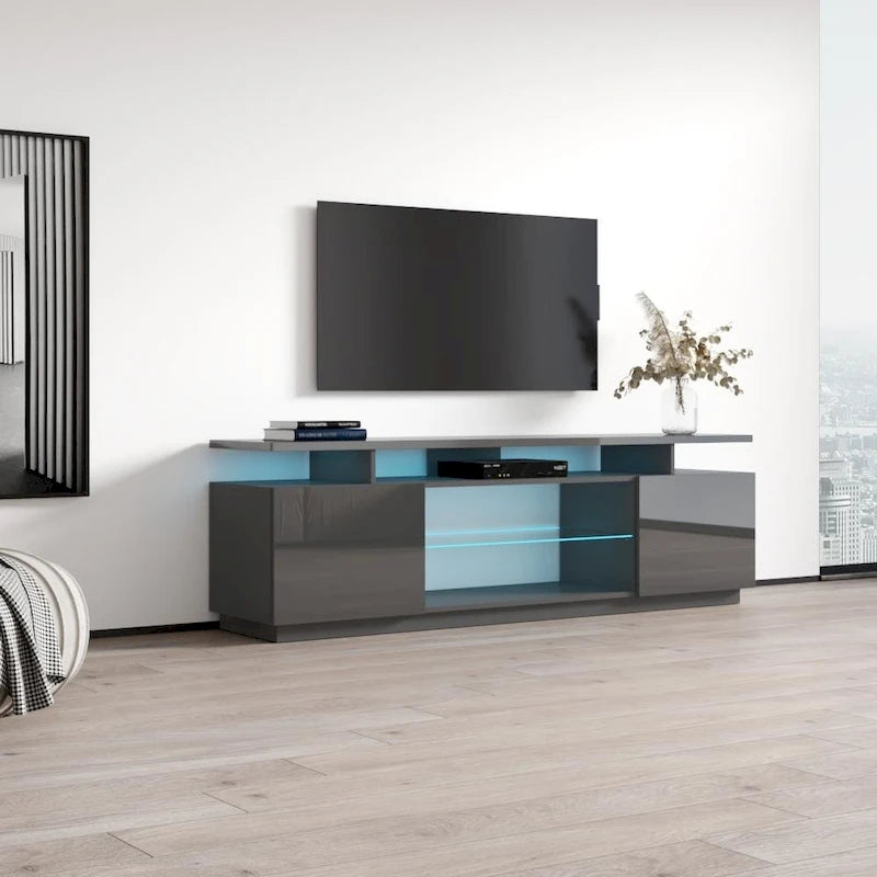 Meuble TV moderne Eva-K de 71 po