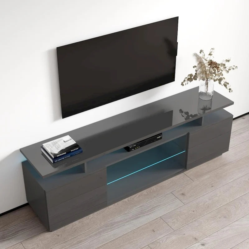 Meuble TV moderne Eva-K de 71 po