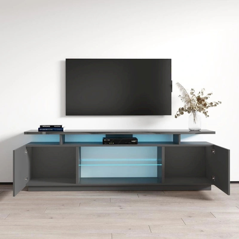Meuble TV moderne Eva-K de 71 po