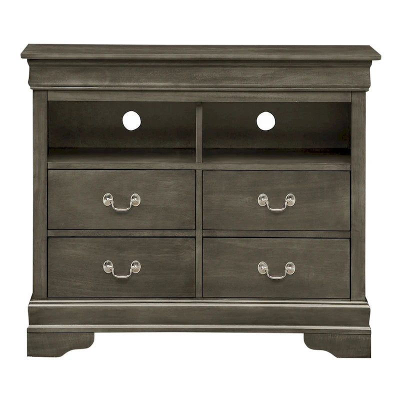 Commode Média en Bois Louis Philippe