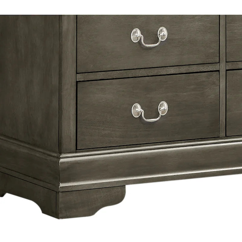 Commode Média en Bois Louis Philippe