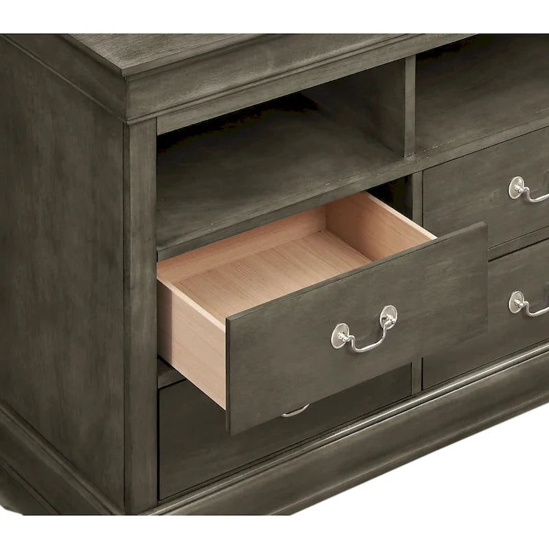 Commode Média en Bois Louis Philippe