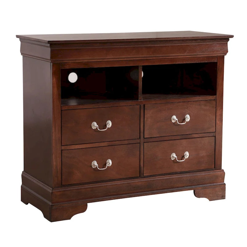 Commode Média en Bois Louis Philippe