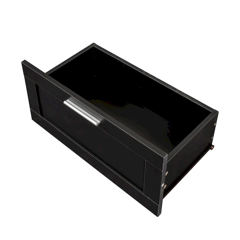 Meuble TV moderne de 70,87 po avec 3 tiroirs de rangement, console TV, meuble de divertissement pour salon