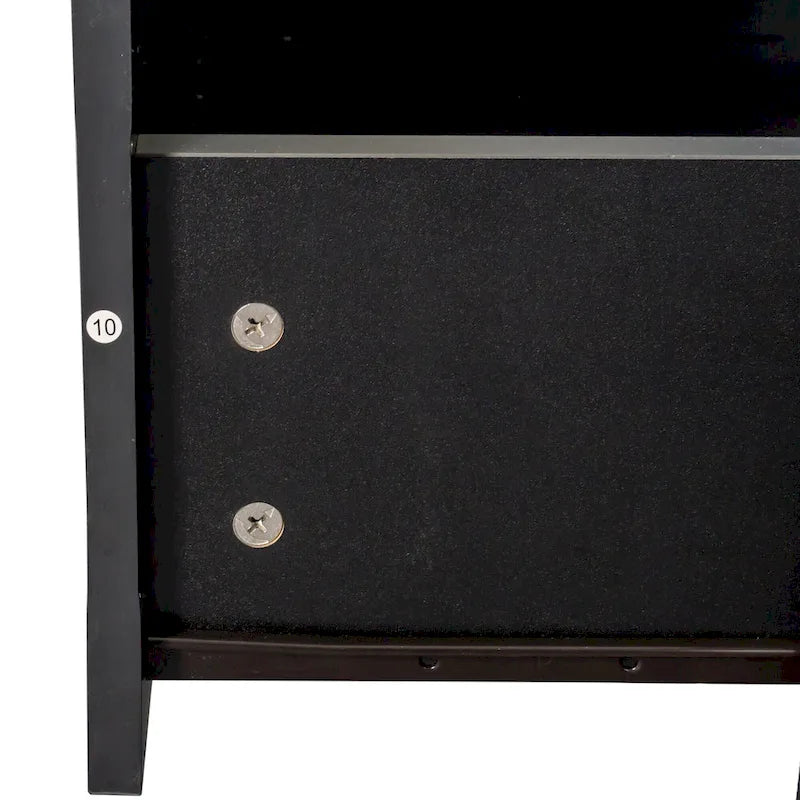 Meuble TV moderne de 70,87 po avec 3 tiroirs de rangement, console TV, meuble de divertissement pour salon