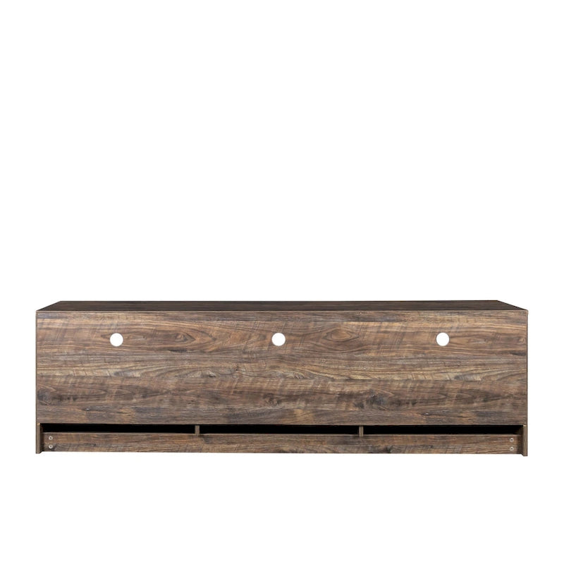 Meuble TV moderne de 70,87 po avec 3 tiroirs de rangement, console TV, meuble de divertissement pour salon