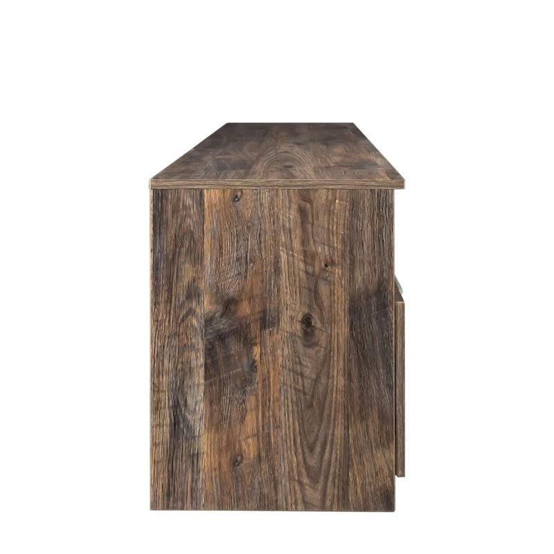 Meuble TV moderne de 70,87 po avec 3 tiroirs de rangement, console TV, meuble de divertissement pour salon