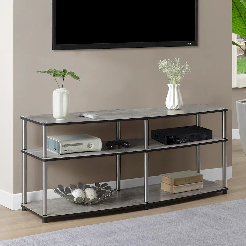 Meuble TV 3 niveaux 65 pouces Designs2Go de Convenience Concepts