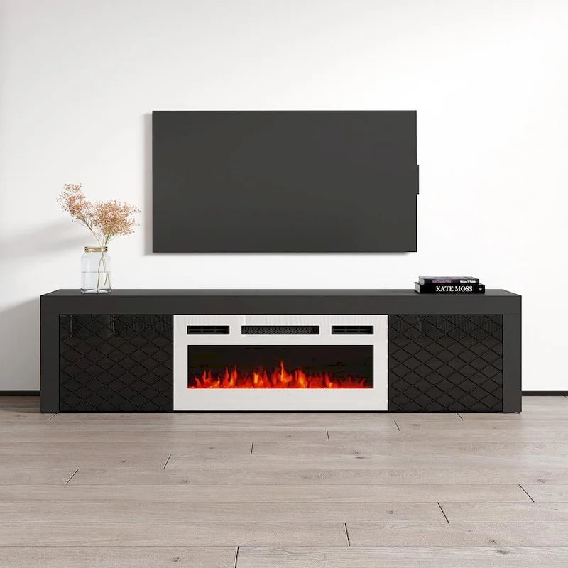 Meuble TV Dia WH-EF pour cheminée électrique 71
