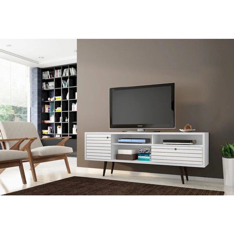 Meuble TV console Manhattan Comfort Liberty 70.86 po. mi-siècle moderne