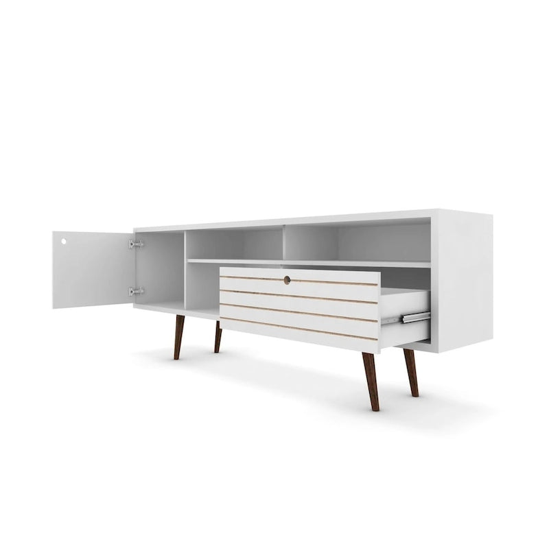 Meuble TV console Manhattan Comfort Liberty 70.86 po. mi-siècle moderne