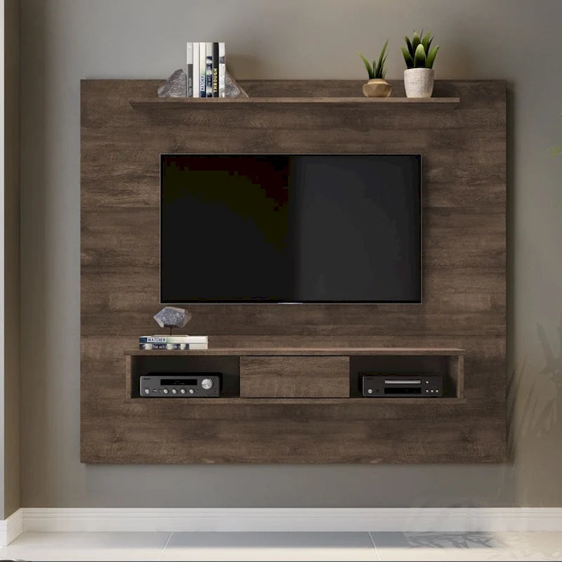 Tablette murale de télévision Midtown Concept pour téléviseur de 70 po