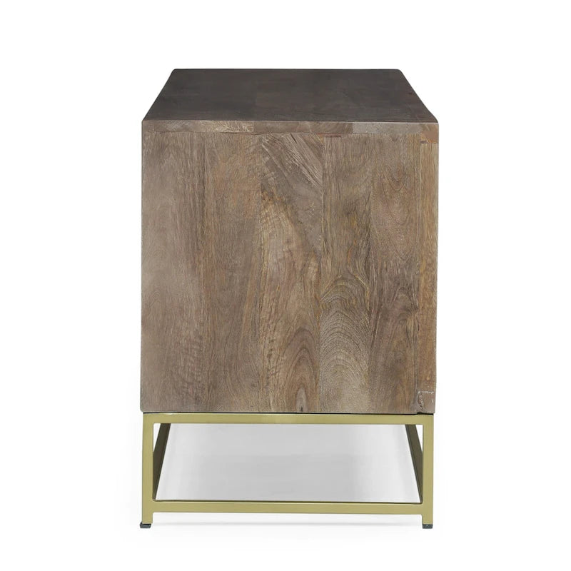 Meuble TV en bois contemporain Cannonville par Christopher Knight Home