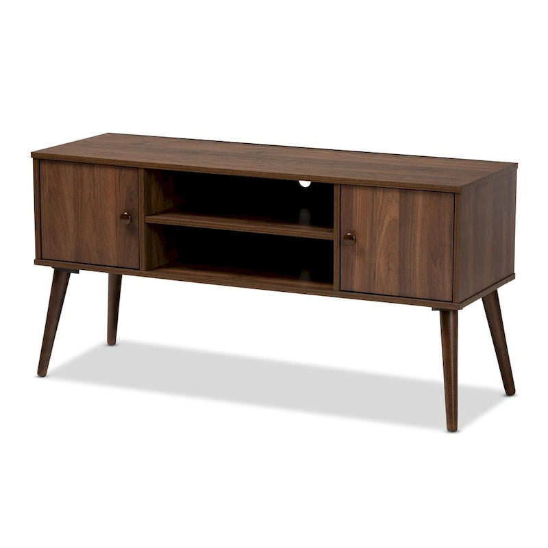 Meuble TV 2 portes Carson Carrington Batnaset Mid-century Modern