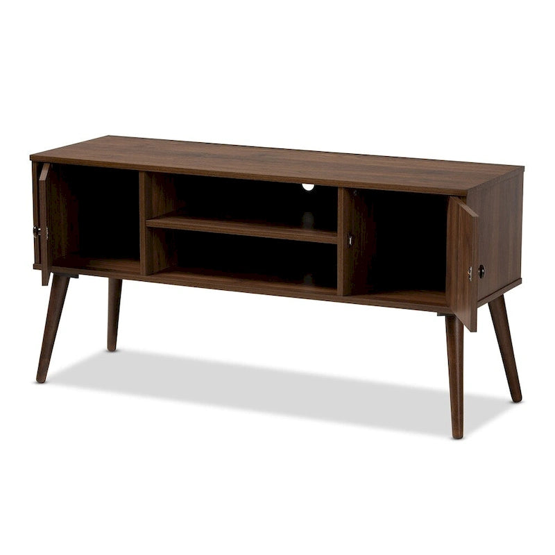 Meuble TV 2 portes Carson Carrington Batnaset Mid-century Modern