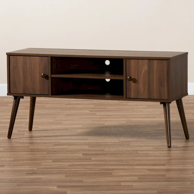 Meuble TV 2 portes Carson Carrington Batnaset Mid-century Modern