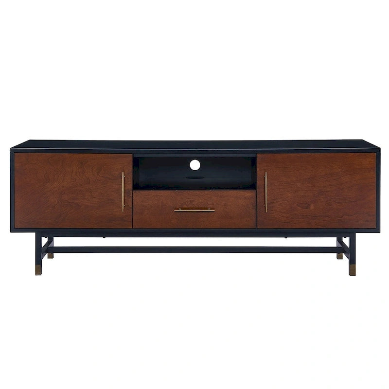 Meuble TV moderne mi-siècle Belize de SEI Furniture, pour téléviseurs jusqu'à 61 po