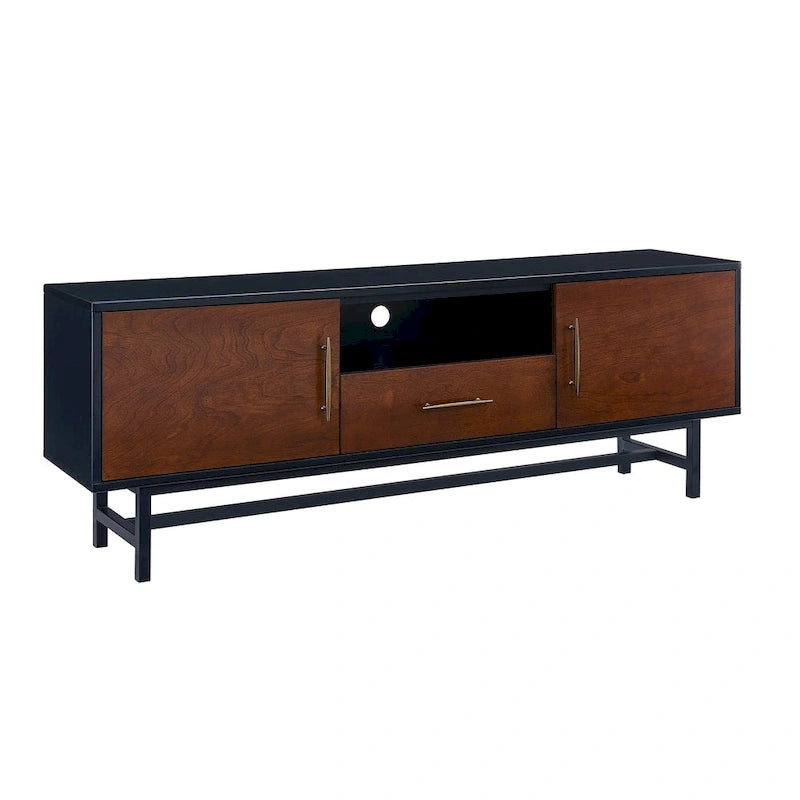 Meuble TV moderne mi-siècle Belize de SEI Furniture, pour téléviseurs jusqu'à 61 po